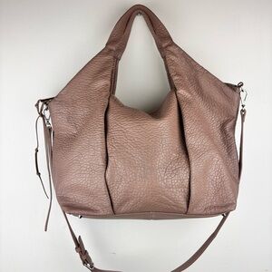 Elegant Brown Leather Tote Bag